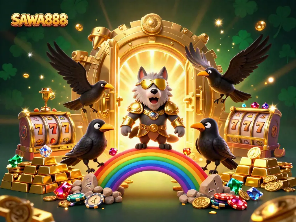 Engage with SAWA888's exciting slots universe featuring Odin and mystical treasures.