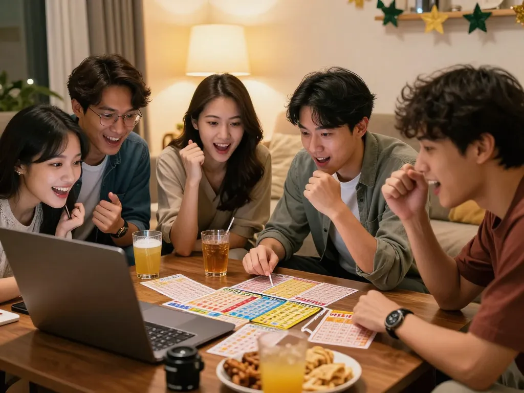 Penggemar Togel Hongkong menikmati malam permainan bersama teman-teman sambil mendiskusikan strategi lotere.